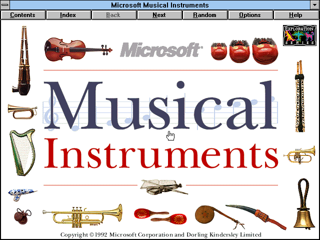 Microsoft Musical Instruments - Splash